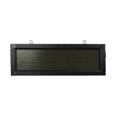 GLOBOSTAR® DISPLAY 90306 Κυλιόμενη Ψηφιακή Επιγραφή 64x16cm P10 Μονής Όψης LED AC 220-240V Αδιάβροχο IP65 Ψυχρό Λευκό 6000K - WiFi Control μέσω FK APP - Αισθητήρας Θερμοκρασίας & Υγρασίας - Μ72 x Π9 x Υ24cm - 2 Χρόνια Εγγύηση
