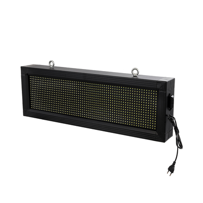 GLOBOSTAR® DISPLAY 90306 Κυλιόμενη Ψηφιακή Επιγραφή 64x16cm P10 Μονής Όψης LED AC 220-240V Αδιάβροχο IP65 Ψυχρό Λευκό 6000K - WiFi Control μέσω FK APP - Αισθητήρας Θερμοκρασίας & Υγρασίας - Μ72 x Π9 x Υ24cm - 2 Χρόνια Εγγύηση