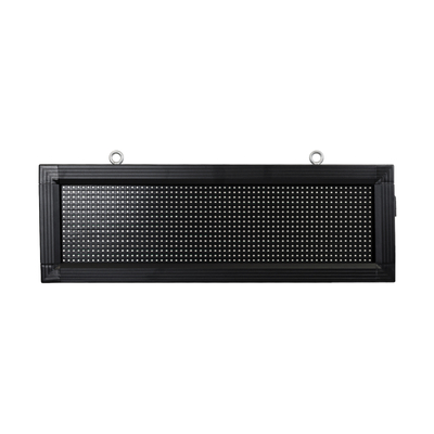 GLOBOSTAR® DISPLAY 90308 Κυλιόμενη Ψηφιακή Επιγραφή 64x16cm P10 Μονής Όψης LED AC 220-240V Αδιάβροχο IP65 Μπλε - WiFi Control μέσω FK APP - Αισθητήρας Θερμοκρασίας & Υγρασίας - Μ72 x Π9 x Υ24cm - 2 Χρόνια Εγγύηση