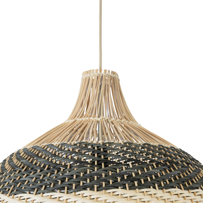 GLOBOSTAR® BARBADOS 01947 Boho Κρεμαστό Φωτιστικό Οροφής με Ντουί 1 x E27 AC 220-240V IP20 - Μπεζ & Λαδί - Μ60 x Π60 x Υ60cm