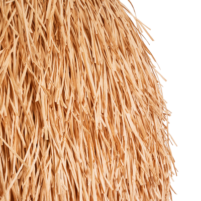 GLOBOSTAR® GUADELOUPE 02156 Boho Κρεμαστό Φωτιστικό Οροφής με Ντουί 1 x E27 AC 220-240V IP20 - Μπεζ - Μ120 x Π120 x Υ100cm