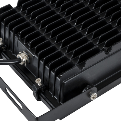 GLOBOSTAR® RGBFLOOD 75601 Προβολέας με IR Ασύρματο Χειριστήριο LED 30W 1950lm 120° AC 220-240V Αδιάβροχο IP66 Πολύχρωμο RGB Dimmable - Μαύρο Ματ - Μ17 x Π4.5 x Υ20cm - 2 Χρόνια Εγγύηση