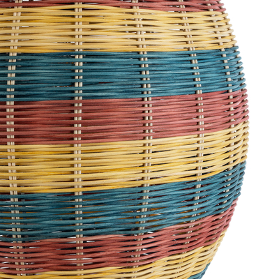 GLOBOSTAR® CABALLEROS 02065 Boho Κρεμαστό Φωτιστικό Οροφής με Ντουί 1 x E27 AC 220-240V IP20 - Πολύχρωμο - Μ40 x Π40 x Υ50cm