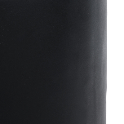 GloboStar® Artificial Garden PUEBLA 20699 Διακοσμητικό Πολυεστερικό Τσιμεντένιο Κασπώ Γλάστρα - Flower Pot Μαύρο Φ51 x Υ56cm