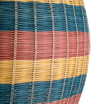 GLOBOSTAR® CABALLEROS 02066 Boho Κρεμαστό Φωτιστικό Οροφής με Ντουί 1 x E27 AC 220-240V IP20 - Πολύχρωμο - Μ70 x Π70 x Υ80cm