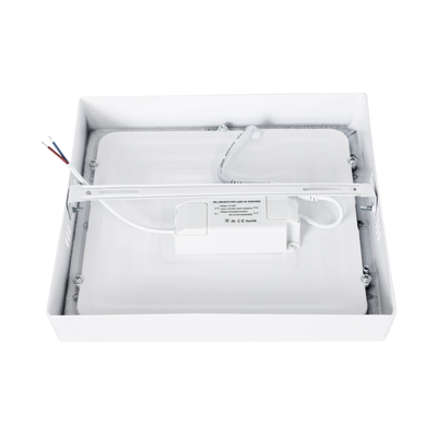 GLOBOSTAR® PANELO 60205 Panel Οροφής LED 20W 1800lm 120° AC 220-240V IP20 Θερμό Λευκό 2700K - Lumileds SMD Chip & TÜV SÜD Driver - Λευκό Γαλακτερό - Μ22 x Π22 x Υ3cm / Q20 x 20cm - 3 Χρόνια Εγγύηση