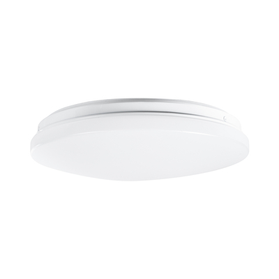 GLOBOSTAR® CELANO 61005 Φωτιστικό Πλαφονιέρα Οροφής LED 20W 2000lm 120° AC 220-240V Αδιάβροχο IP54 Ψυχρό Λευκό 6000K - Lumileds SMD Chip - Λευκό Γαλακτερό - Μ26 x Π26 x Υ6cm - 3 Χρόνια Εγγύηση