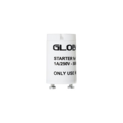 GLOBOSTAR® T8STARTER 99099 Starter για Λάμπες T8 G13 Τύπου Φθορίου Max 1A AC 220-240V IP20 - Μ2 x Π2 x Υ3.8cm