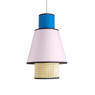 GLOBOSTAR® SAIGE 01921 Boho Κρεμαστό Φωτιστικό Οροφής με Ντουί 1 x E27 AC 220-240V IP20 - Πολύχρωμο - Μ30 x Π30 x Υ48cm