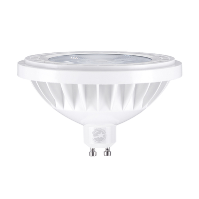 GLOBOSTAR® BEAMAR 60133 Σποτ GU10 AR111 LED 15W 1455lm 12° AC 220-240V IP20 Φυσικό Λευκό 4500K Dimmable - Μ11 x Π11 x Υ6.6cm - 3 Χρόνια Εγγύηση