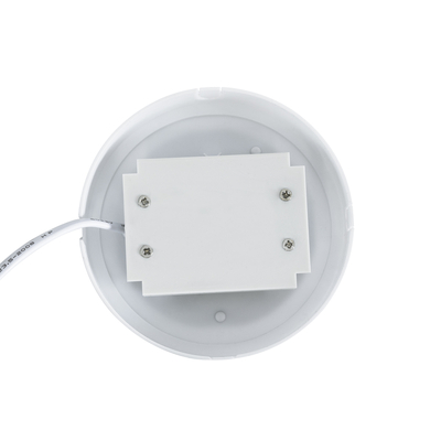 GLOBOSTAR® REVANO 61013 Φωτιστικό Πλαφονιέρα Οροφής LED 12W 1080lm 180° AC 220-240V Αδιάβροχο IP54 Θερμό Λευκό 2700K - Lumileds SMD Chip - Λευκό Γαλακτερό - Μ12 x Π12 x Υ4.5cm - 2 Χρόνια Εγγύηση