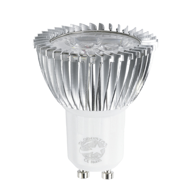 GLOBOSTAR® TRIBOO 76040 Σποτ GU10 MR16 LED 3W 300lm 45° AC 220-240V IP20 Ψυχρό Λευκό 6000K Dimmable - Μ5 x Π5 x Υ5.5cm - 3 Χρόνια Εγγύηση