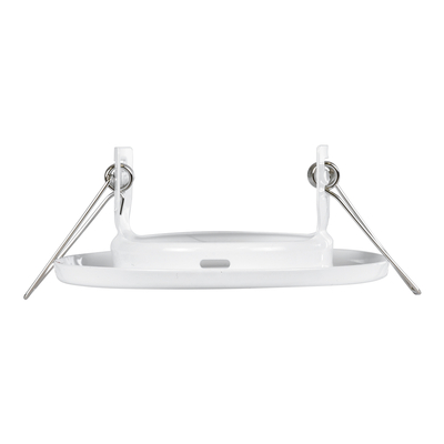 GLOBOSTAR® DELTA 77807 Χωνευτή Βάση για Σποτ MR16 με Ντουί GU10/GU5.3 IP20 - Λευκό - Μ8.3 x Π8.3 x Υ3.1cm / Q6cm