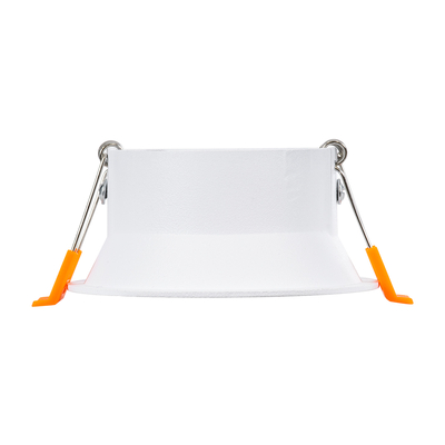 GLOBOSTAR® ALPHA 77830 Χωνευτή Κινούμενη Βάση για Σποτ MR16 με Ντουί GU10/GU5.3 IP20 - Λευκό - Μ9.4 x Π9.4 x Υ4.2cm / Q8.3cm