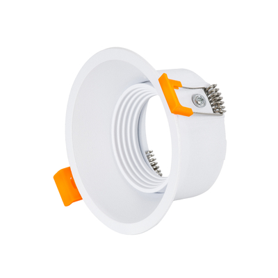 GLOBOSTAR® ALPHA 77830 Χωνευτή Κινούμενη Βάση για Σποτ MR16 με Ντουί GU10/GU5.3 IP20 - Λευκό - Μ9.4 x Π9.4 x Υ4.2cm / Q8.3cm