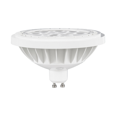 GLOBOSTAR® BEAMAR 60134 Σποτ GU10 AR111 LED 15W 1410lm 12° AC 220-240V IP20 Θερμό Λευκό 2700K Dimmable - Μ11 x Π11 x Υ6.6cm - 3 Χρόνια Εγγύηση