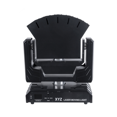 GloboStar® HADES 51199 Επαγγελματική Κινούμενη Ρομποτική Μπάρα Super LASER BEAM Light 150W - 6 x 1W Laser - 300mW RED/638nm - 100mW GREEN/531nm - 600mW BLUE/442nm - AC 220V-240V IP20 3in1 RGB DMX512 - Μ36 x Π25 x Υ46cm - 2 Χρόνια Εγγύηση