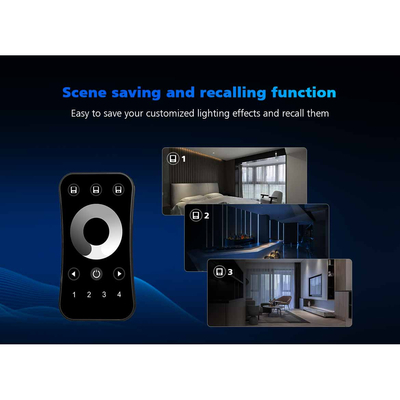 GloboStar® 73158 R9 SKYDANCE Ασύρματο Χειριστήριο RF 2.4Ghz 1 Group για όλα τα Πολύχρωμα SKYDANCE Controller DC 3V 1 x CR2032 - IP20  Μ10.7 x Π5.8 x Υ1cm - 5 Χρόνια Εγγύηση