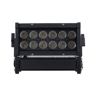 GloboStar® 51198 CYRUS Επαγγελματική Κεφαλή PAR DMX512 180W AC 220V-240V 6in1 - SPOT 25° OSRAM LED Αδιάβροχη IP65 RGBW+UV - Μαύρο - Μ30 x Π14 x Υ19cm - 2 Χρόνια Εγγύηση