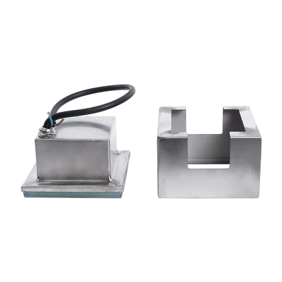 GloboStar® CYBOLITHOS 60365 Χωνευτό Φωτιστικό Σποτ Δαπέδου LED 2W 260lm 120° DC 24V Αδιάβροχο IP68 IK06 Μ10 x Π10 x Υ8cm 2700K Dimmable - Tempered Γαλακτερό Γυαλί & Ανοξείδωτο Ατσάλι - Bridgelux Chip - 3 Χρόνια Εγγύηση