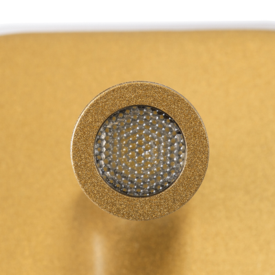 GLOBOSTAR® LADY-O 61366 Μοντέρνο Φωτιστικό Τοίχου - Απλίκα Ξενοδοχείου Reading Light με Φορτιστή USB 3A LED 10W 1000lm 36° & 360° AC 220-240V IP20 Φυσικό Λευκό 4500K - Bridgelux COB Chip & TÜV SÜD Driver - Χρυσό Βούρτσας - Μ10.5 x Π10 x Υ18.5cm - 3 Χρόνια Εγγύηση