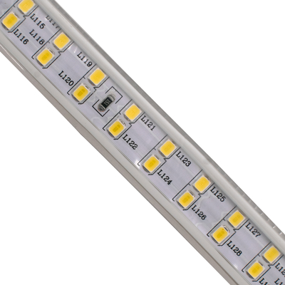 GloboStar® 70512 Wide Ταινία Διπλής Σειράς Epistar LED SMD 2835 1m 24W/m 180LED/m 3216lm/m 120° DC 230V Αδιάβροχη IP68 Θερμό Λευκό 2700K Dimmable