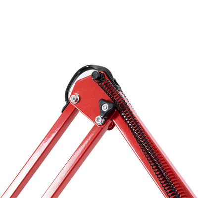 GLOBOSTAR® AUDREY 01470 Vintage Επιδαπέδιο Φωτιστικό με Ντουί 1 x E27 AC 220-240V IP20 - Κόκκινο - Μ15 x Π15 x Υ190cm