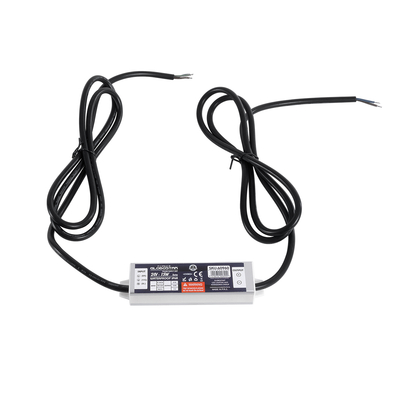 GloboStar® 60960 Αδιάβροχο Τροφοδοτικό SELV για Προϊόντα Φωτισμού LED 15W 0.625A - AC 220-240V σε DC 24V με 1.2m VDE Καλώδιο Παροχής & Εξόδου Τροφοδοσίας - Αδιάβροχο IP68 - M12 x W3 x H2cm  - 3 Χρόνια Εγγύηση