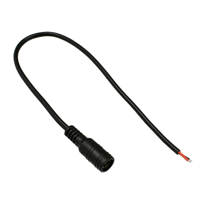 GLOBOSTAR® STRIPART 70735 DC Θηλυκός Σύνδεσμος 2.1mm με 30cm Καλώδιο Τροφοδοσίας 2Pin IP20 - Μ30 x Π2.1 x Υ2.1cm