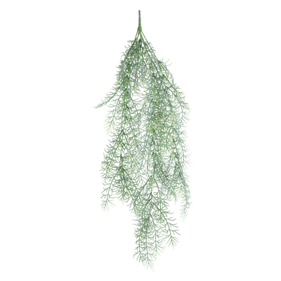GloboStar® Artificial Garden HANGING FOENICULUM 20851 Τεχνητό Διακοσμητικό Κρεμαστό Φυτό Φοινίκουλο Μ30 x Π12 x Υ88cm