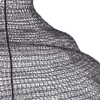 GLOBOSTAR® KENTUCKY 01887 Vintage Κρεμαστό Φωτιστικό Οροφής με Ντουί 1 x E27 AC 220-240V IP20 - Καφέ - Μ90 x Π90 x Υ150cm