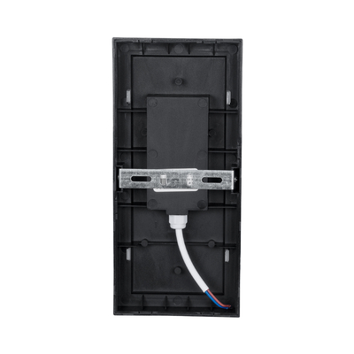 GLOBOSTAR® LOFT 60759 Μοντέρνο Φωτιστικό Τοίχου - Απλίκα LED 18W 1890lm 120° AC 220-240V Αδιάβροχο IP65 Φυσικό Λευκό 4500K - Bridgelux SMD Chip - Γκρι Ματ - Μ24.5 x Π11 x Υ9.5cm - 3 Χρόνια Εγγύηση