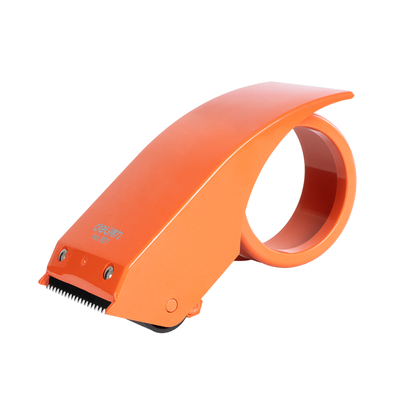 GLOBOSTAR® PACKAGING 79950 Επαγγελματική Μηχανή για Αυτοκόλλητη Ταινία Συσκευασίας Φάρδους έως 5.5cm & Μήκους έως 150 Μέτρων - Πορτοκαλί - Μ8.5 x Π8.5 x Υ9cm