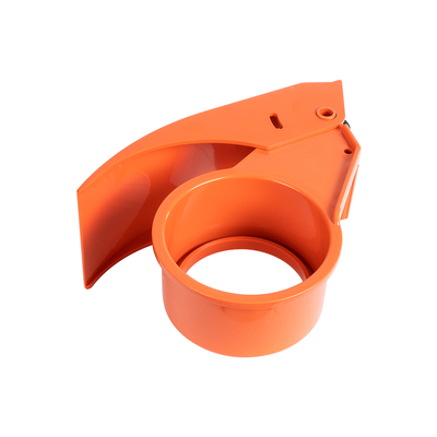 GLOBOSTAR® PACKAGING 79950 Επαγγελματική Μηχανή για Αυτοκόλλητη Ταινία Συσκευασίας Φάρδους έως 5.5cm & Μήκους έως 150 Μέτρων - Πορτοκαλί - Μ8.5 x Π8.5 x Υ9cm