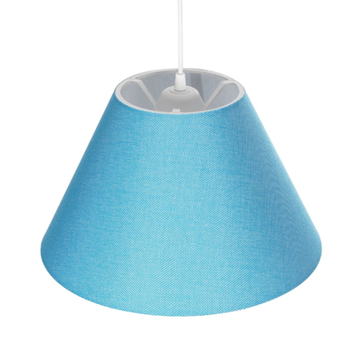 GLOBOSTAR® RIFT 203-0075 Μοντέρνο Κρεμαστό Φωτιστικό Οροφής με Ντουί 1 x E27 AC 220-240V IP20 - Μπλε - Μ35 x Π35 x Υ22.5cm