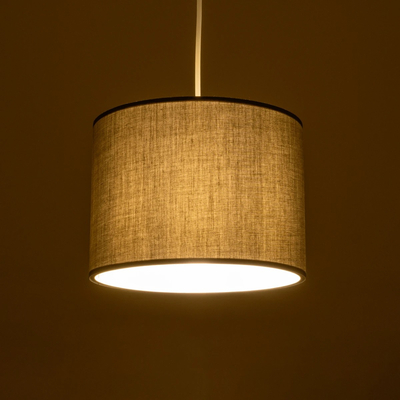 GLOBOSTAR® BLAZE 203-0108 Μοντέρνο Κρεμαστό Φωτιστικό Οροφής με Ντουί 1 x E27 AC 220-240V IP20 - Γκρι - Μ22 x Π22 x Υ20cm