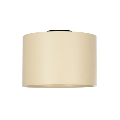 GLOBOSTAR® CILIO 203-0149 Μοντέρνο Φωτιστικό Οροφής με Ντουί 1 x E27 AC 220-240V IP20 - Λευκό - Μ30 x Π30 x Υ22cm