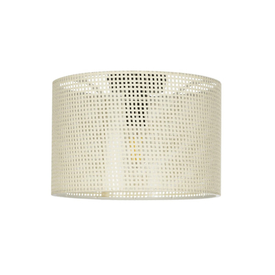 GLOBOSTAR® CILIO 203-0150 Μοντέρνο Φωτιστικό Οροφής με Ντουί 1 x E27 AC 220-240V IP20 - Λευκό - Μ30 x Π30 x Υ22cm