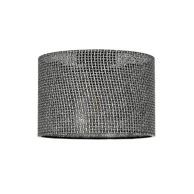 GLOBOSTAR® CILIO 203-0152 Μοντέρνο Φωτιστικό Οροφής με Ντουί 1 x E27 AC 220-240V IP20 - Μαύρο - Μ30 x Π30 x Υ22cm