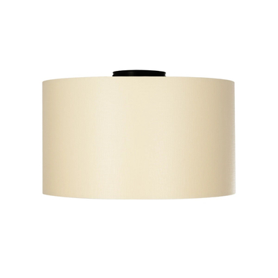 GLOBOSTAR® CILIO 203-0154 Μοντέρνο Φωτιστικό Οροφής με Ντουί 1 x E27 AC 220-240V IP20 - Μπεζ - Μ38 x Π38 x Υ23cm