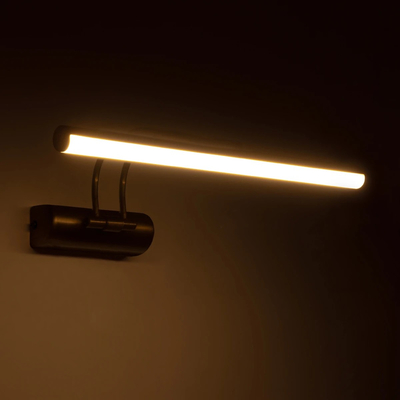 GloboStar® REFINE 203-0186 Φωτιστικό Τοίχου - Απλίκα LED 7W 640lm 120° AC 220-240V IP44 Θερμό Λευκό Μπρονζέ - Μ35 x Π21 x Υ12cm - 2 Xρόνια Εγγύηση