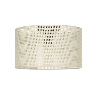 GLOBOSTAR® CILIO 203-0155 Μοντέρνο Φωτιστικό Οροφής με Ντουί 1 x E27 AC 220-240V IP20 - Λευκό - Μ38 x Π38 x Υ23cm