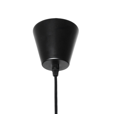 GLOBOSTAR® LUMINOVA 61464 Μοντέρνο Κρεμαστό Φωτιστικό Οροφής με Ντουί 1 x E27 AC 220-240V IP20 - Μαύρο - Μ60 x Π60 x Υ25cm