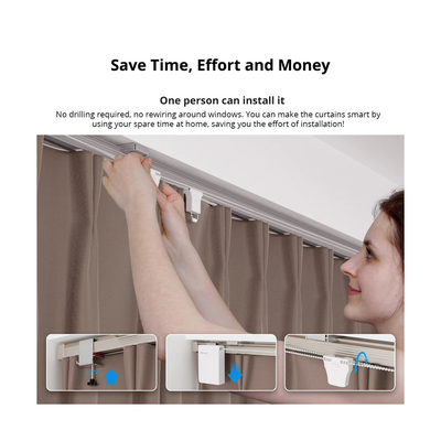 GloboStar® 80133 SONOFF ZBCurtain - Zigbee Smart Curtain Motor