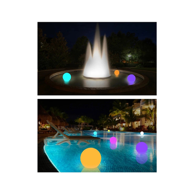 GLOBOSTAR® AQUAGLOW 85362 Μοντέρνο Φωτιστικό Κήπου Μπάλα με IR Ασύρματο Χειριστήριο LED 5W 250lm 360° DC 5V με USB-C με Επαναφορτιζόμενη Μπαταρία Li-ion 3.7V 2x18650 1400mAh Αδιάβροχο IP54 Πολύχρωμο RGBW Dimmable - Sanan SMD Chip - Γαλακτερό Λευκό - Μ20 x Π20 x Υ20cm - 2 Χρόνια Εγγύηση