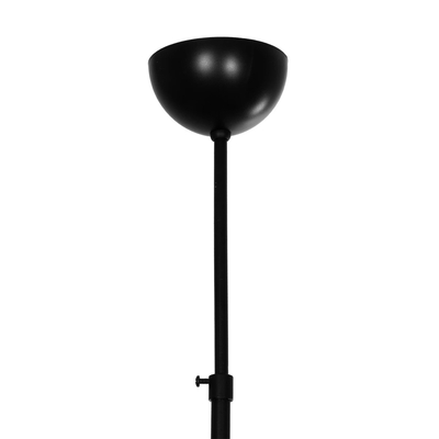 GLOBOSTAR® BLAZEO 201-0079 Vintage Κρεμαστό Φωτιστικό Οροφής με Ντουί 3 x E27 AC 220-240V IP20 - Μαύρο - Μ42 x Π42 x Υ66cm