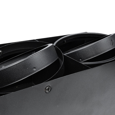 GLOBOSTAR® MAGMA 60627 Μοντέρνο Φωτιστικό Οροφής με Ντουί 2 x GU10 AC 220-240V IP20 - Μαύρο - Μ30 x Π15 x Υ13cm