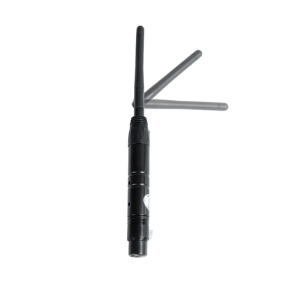 GLOBOSTAR® SKYDANCE-DM-WR 71578 DMX512 Ασύρματος Δέκτης RF 2.4Ghz ISM GFSK 20dBm 400m Θηλυκό XLR3 DC 5V IP20 - Μ1.9 x Π1.9 x Υ22cm - 5 Χρόνια Εγγύηση