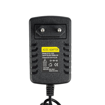 GLOBOSTAR® LUMIPLAST 73072 Τροφοδοτικό/Μετασχηματιστής SELV 24W 2A DC 12V IP20 - AC 220-240V σε DC 12V - Μ5 x Π7.5 x Υ8cm - 2 Χρόνια Εγγύηση