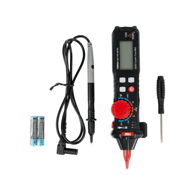 GloboStar® 79693 Ψηφιακό Φορητό Πολύμετρο TASI TA802A με Θήκη Προστασίας Μαύρο